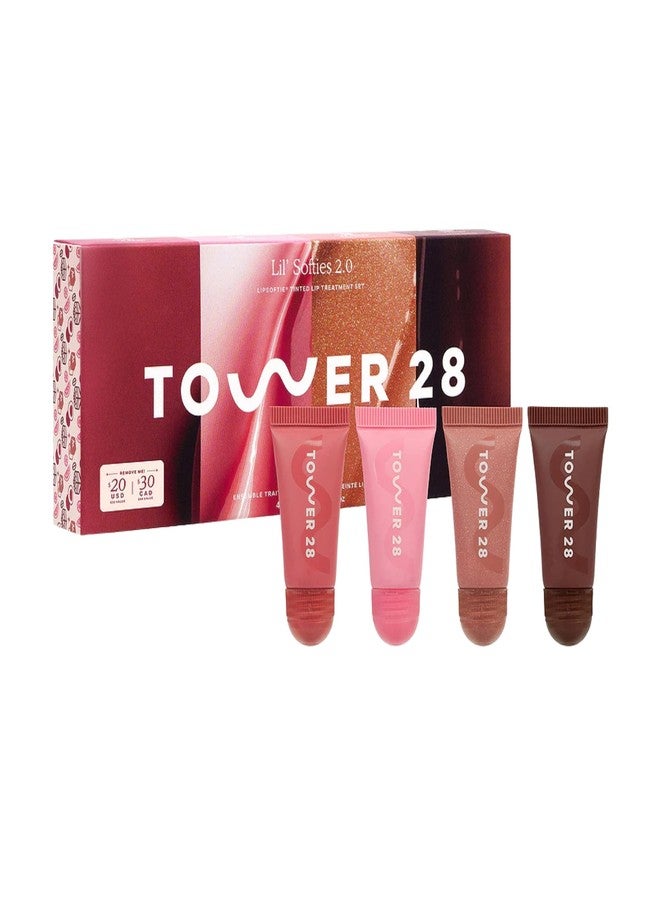 تاور 28 مجموعة تاور 28 بيوتي ميني ليل سوفتيز للعناية بالشفاه الملونة - Image 1